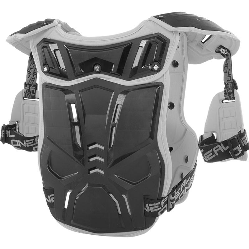 Protection de carrosserie moto O´Neal PXR Stone Shield, noir-gris