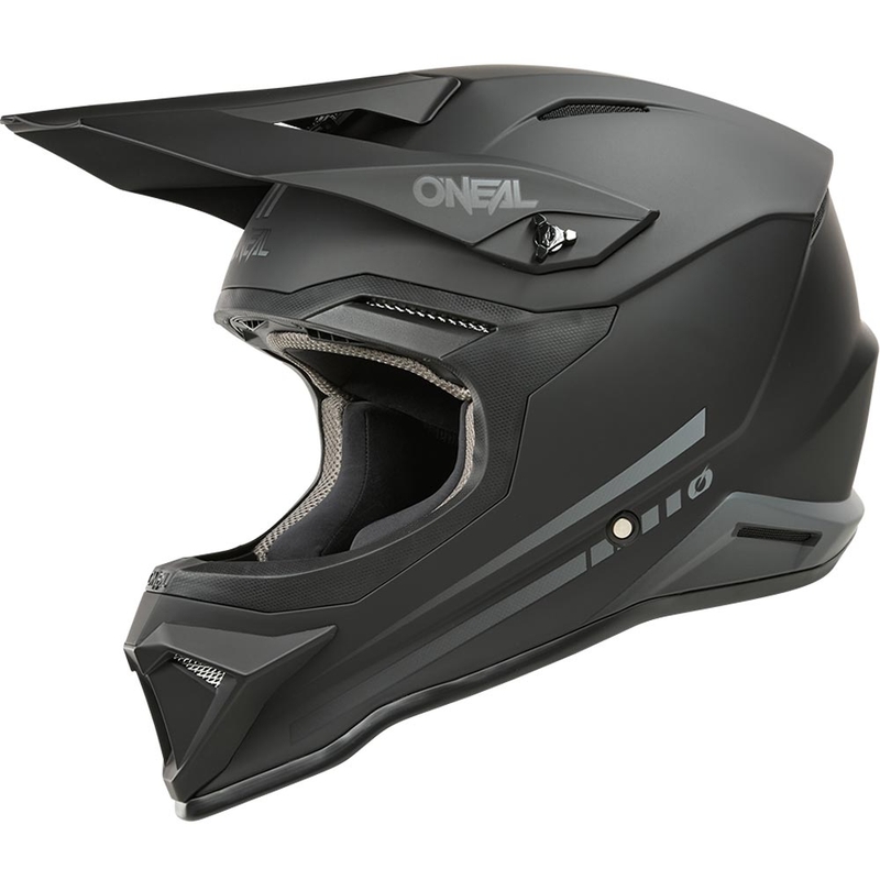 Casque de motocross enfant O'Neal 3SRS Noir mat uni