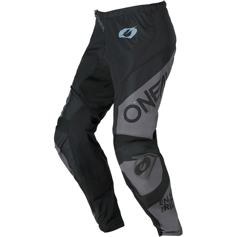 Pantalon de motocross enfant O'Neal Element Racewear noir-gris