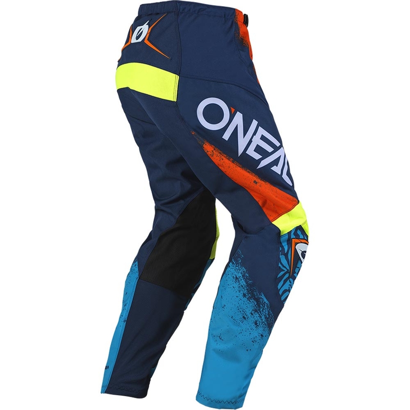 Pantalon de motocross enfant O'Neal Element Shocker bleu-orange