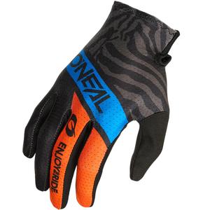 Gants de motocross pour enfants O´Neal Matrix Shocker, bleu-orange