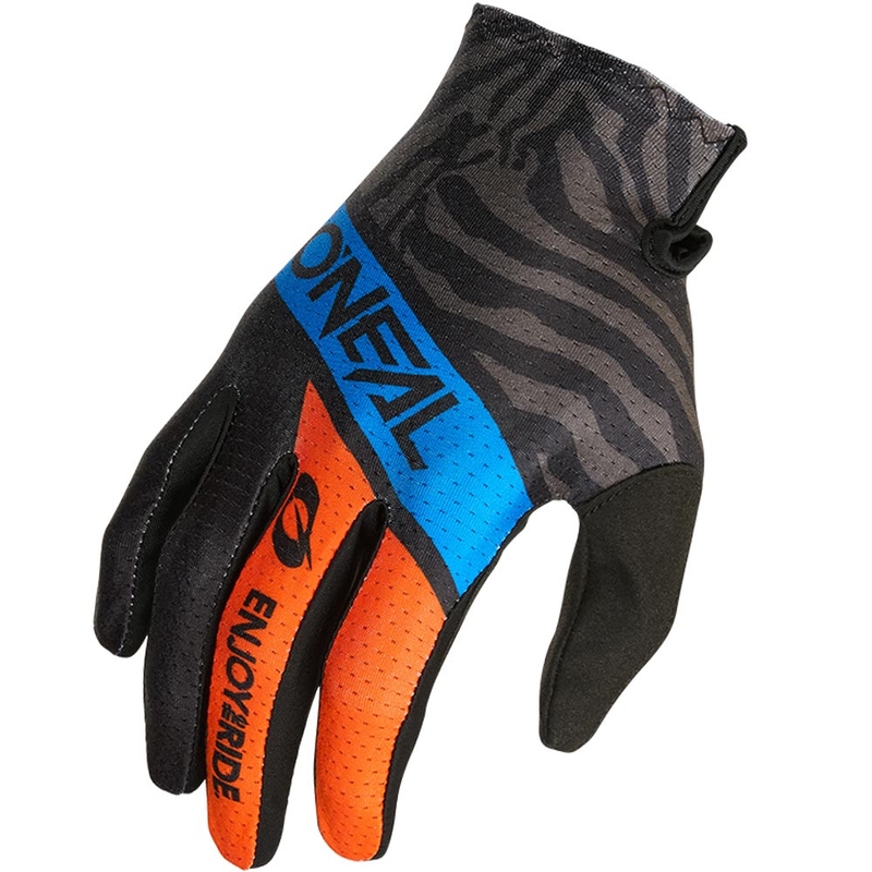 Gants de motocross pour enfants O´Neal Matrix Shocker, bleu-orange