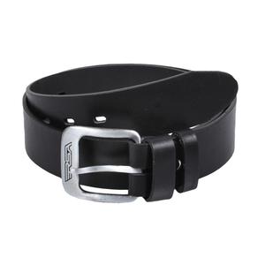Ceinture en cuir avec boucle RSA noir