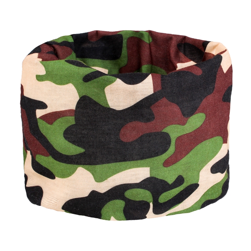 Foulard moto multifonctionnel RSA Camo vert