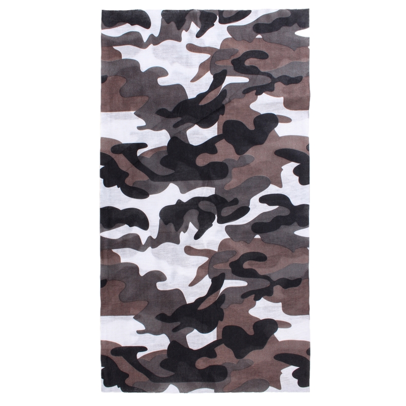 Foulard moto multifonctionnel RSA Camo gris
