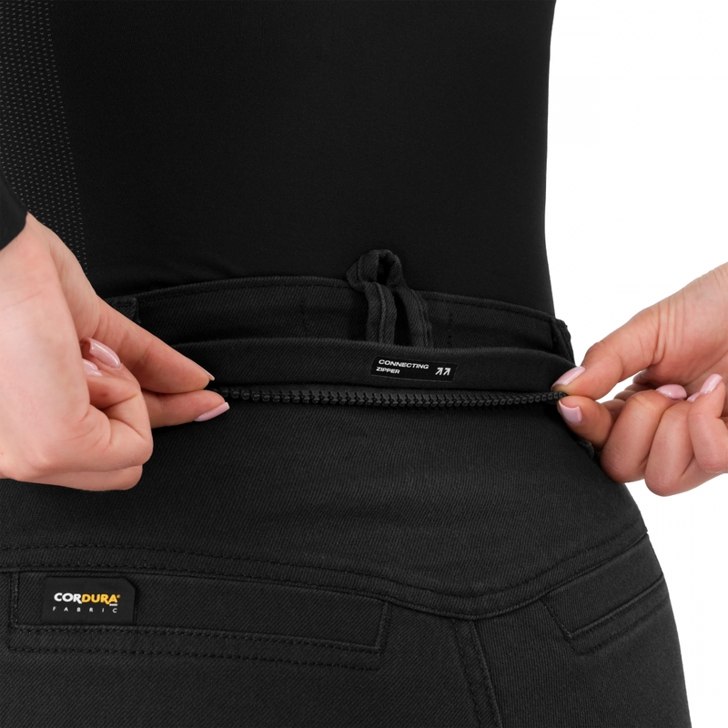 Pantalon de moto pour femme Shima Recon noir