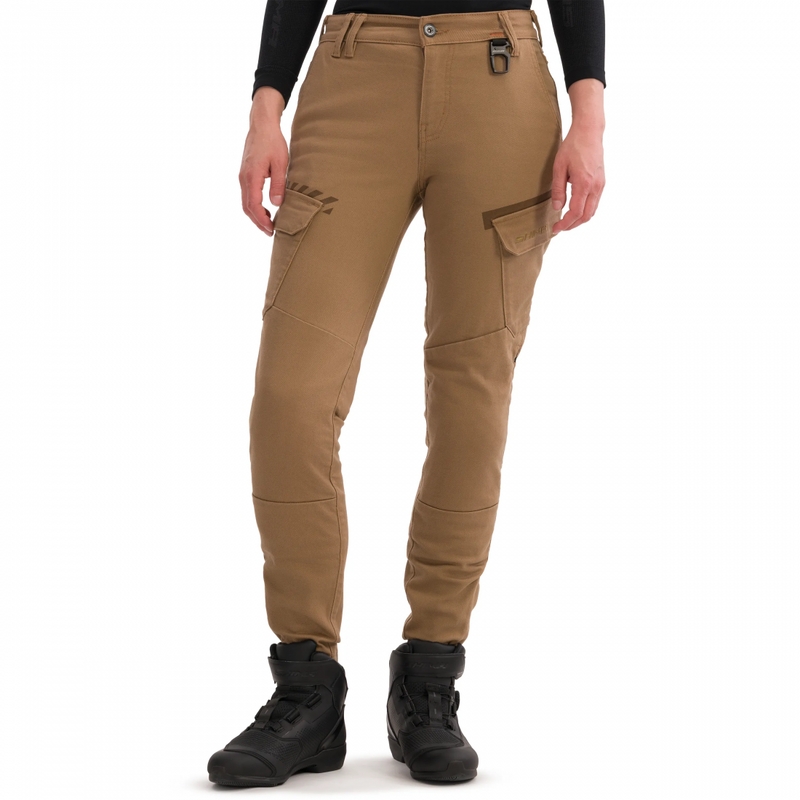 Pantalon de moto Shima Recon pour femme, couleur sable
