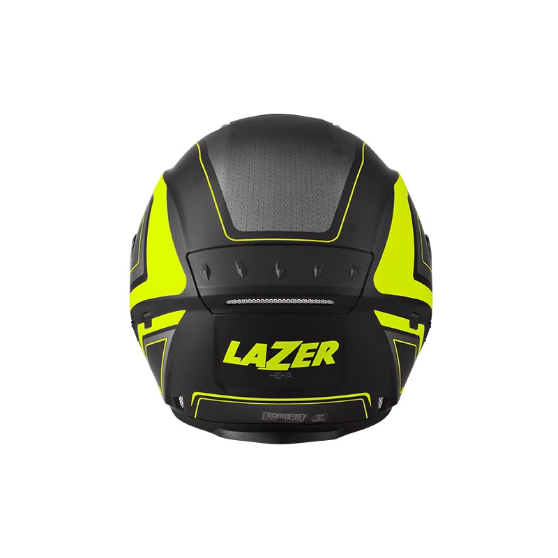 Otevřená přilba na motorku Lazer Tango Hexa černo-fluo žlutá výprodej