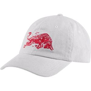 Casquette Red Bull Racing en velours côtelé gris clair