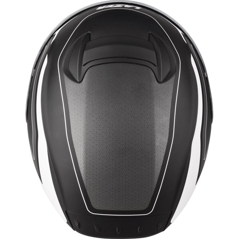 Casque moto ouvert Lazer Tango Hexa noir et blanc