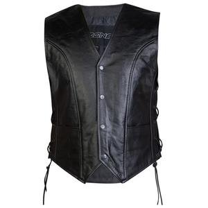 Gilet en cuir Moto Ozone Staff soldes