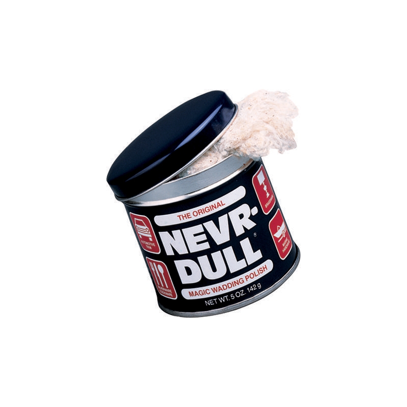 Ouate de polissage et de nettoyage pour chrome et métaux NEVR-DULL
