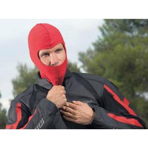 Cagoule de casque de moto rouge