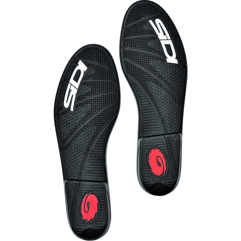Semelles de rechange SiDi Vertigo, ST, Cobra, Fusion, Rex, Vortice noir-rouge