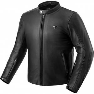 Blouson de moto en cuir Shima Hunter 3.0 noir