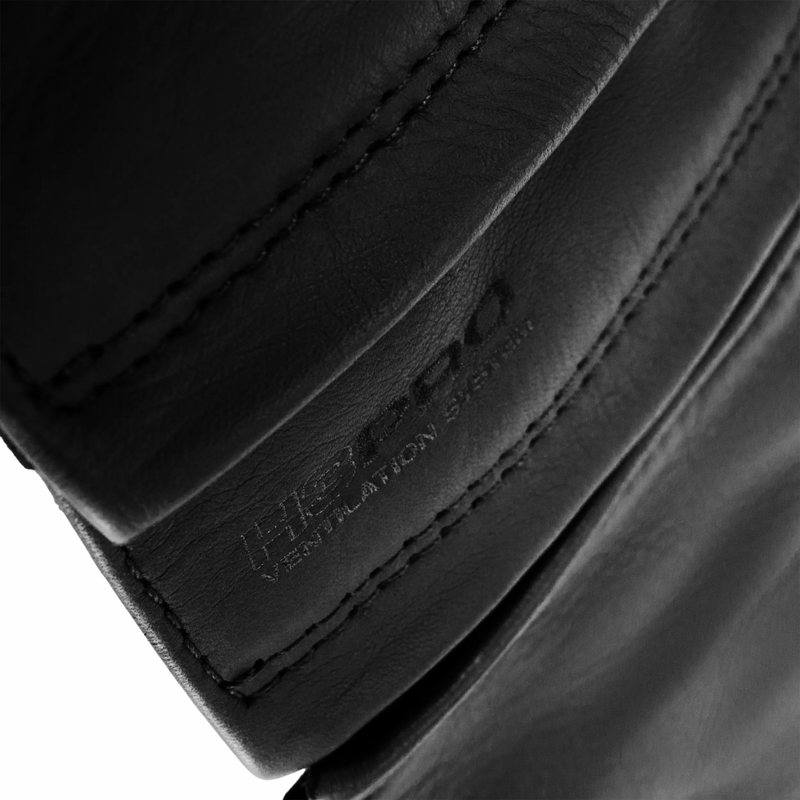 Blouson de moto en cuir Shima Hunter 3.0 noir