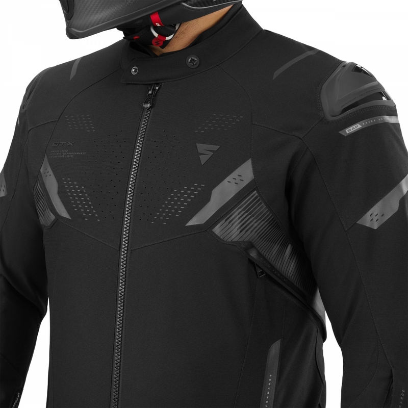Veste de moto Shima STX noire