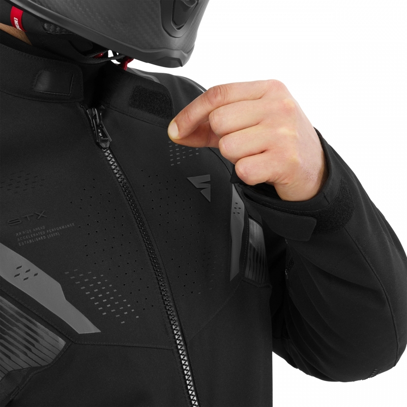 Veste de moto Shima STX noire