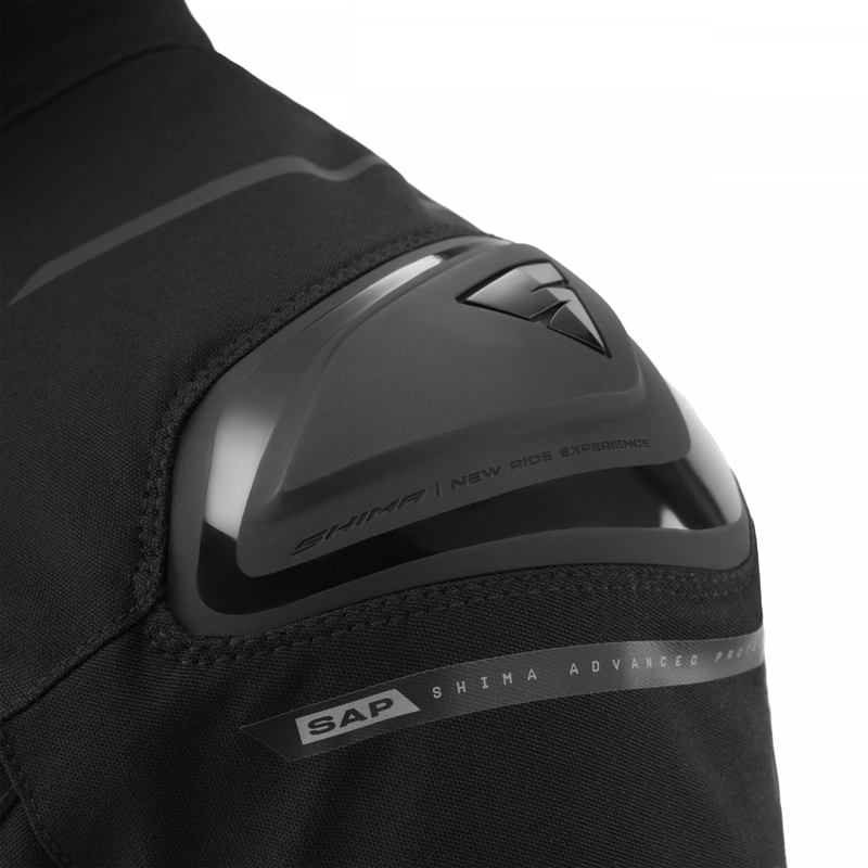 Veste de moto Shima STX noire