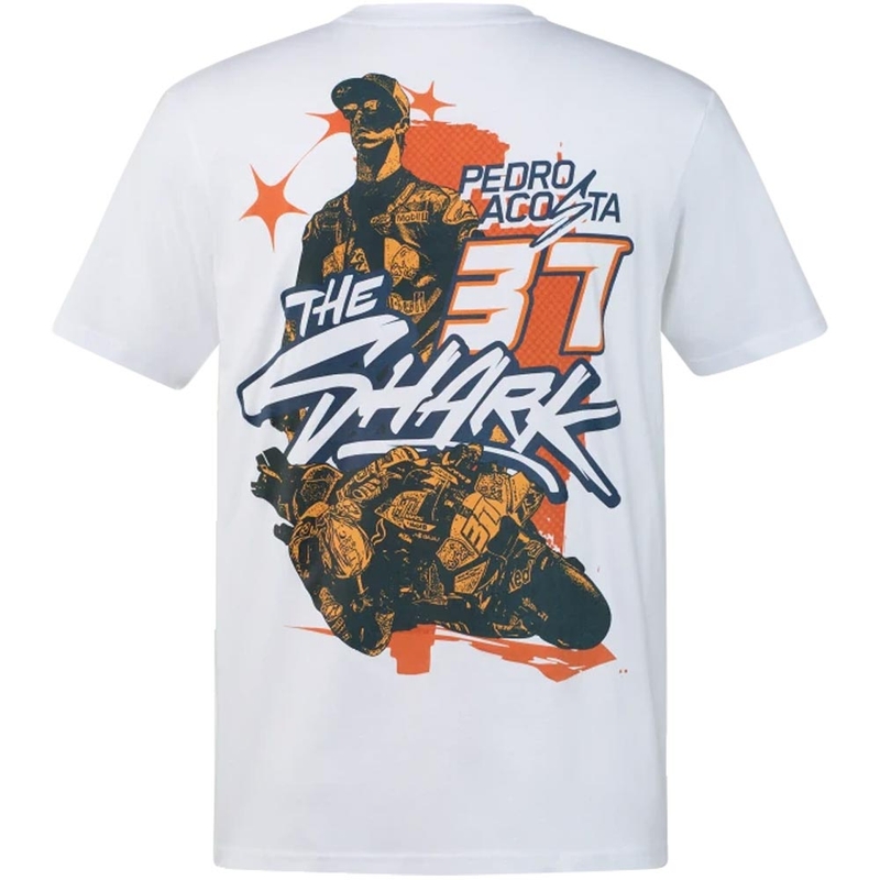 T-shirt blanc KTM Acosta Rider