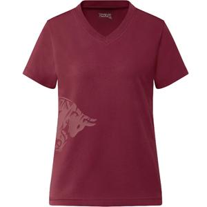 T-shirt Red Bull Racing Boost pour femme, rouge foncé