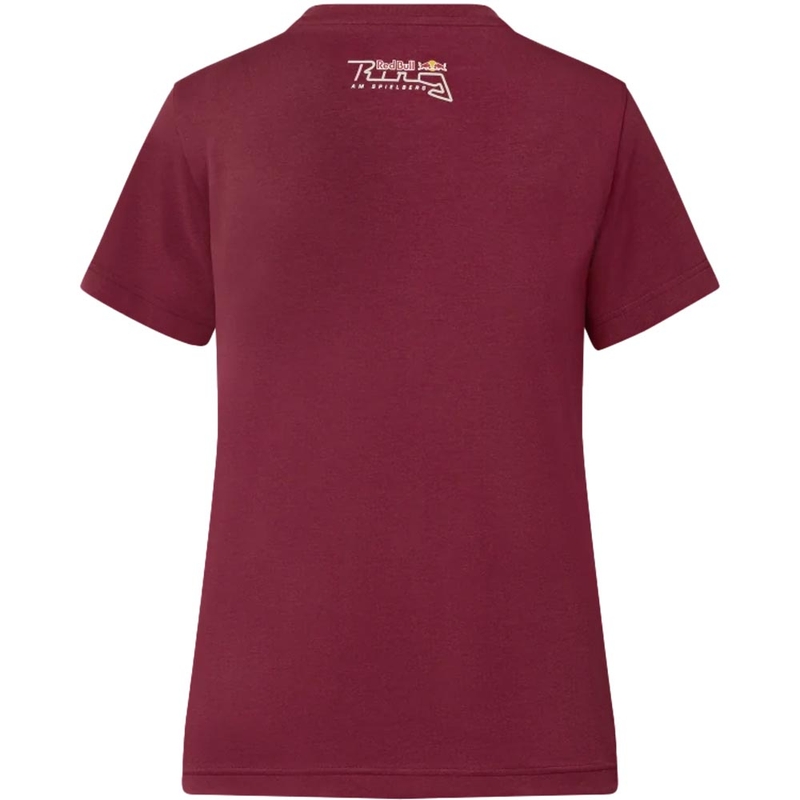 T-shirt Red Bull Racing Boost pour femme, rouge foncé