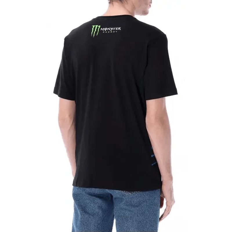 T-shirt noir Fabio Quartararo Monster Energy Logo