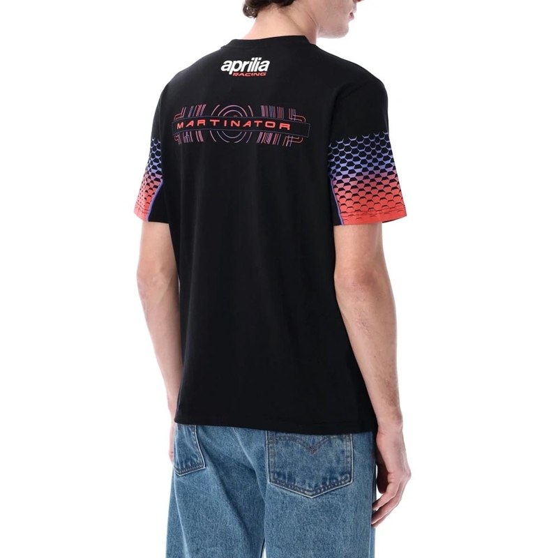 T-shirt Aprilia Racing Martinator n° 89 multicolore