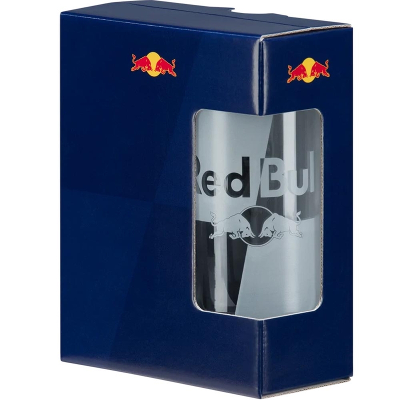Lot de 2 verres Red Bull avec logo (2 x 250 ml).