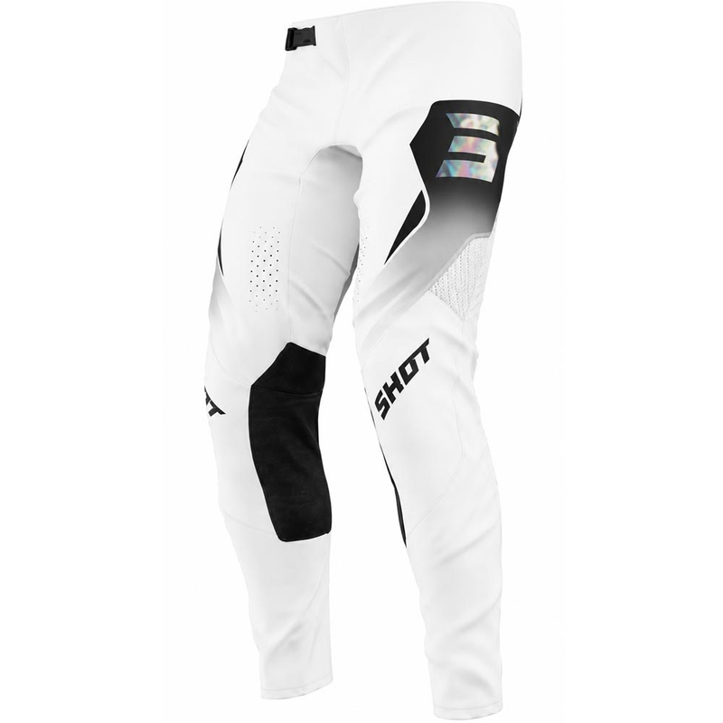 Pantalon de motocross Shot Aerolite Phase blanc