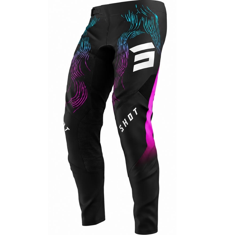 Pantalon de motocross Shot Aerolite Volt rose