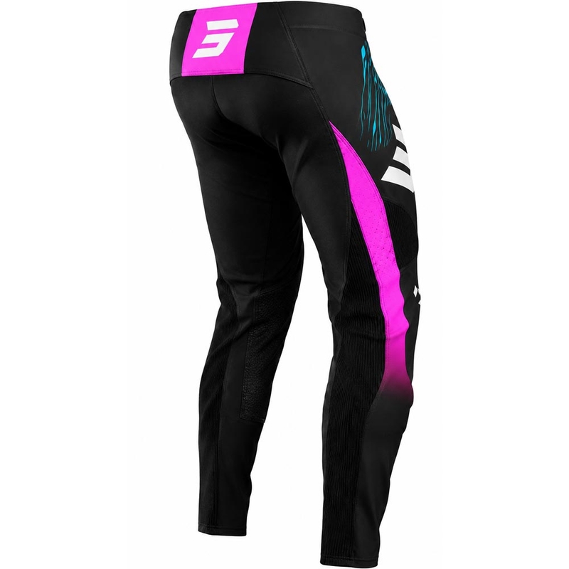 Pantalon de motocross Shot Aerolite Volt rose