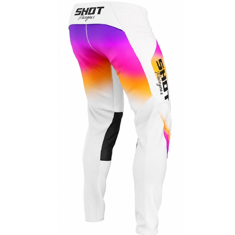 Pantalon de motocross Shot Contact Stream blanc