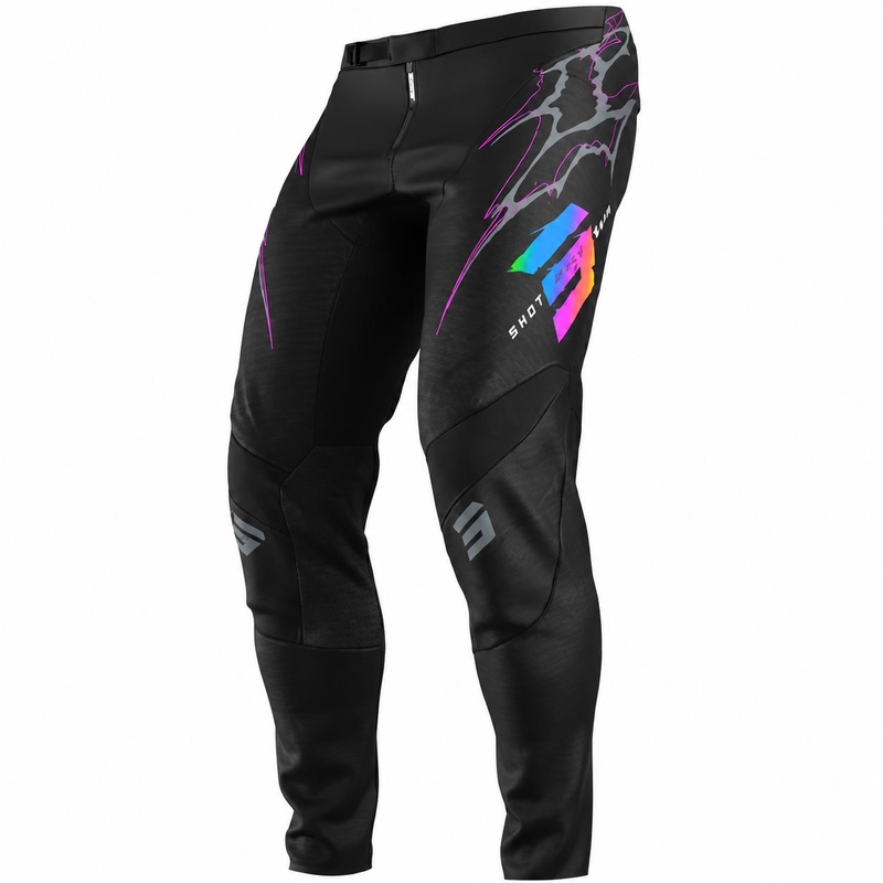 Pantalon de motocross Shot Contact Rac noir