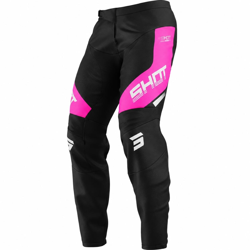 Pantalon de motocross Shot Devo Struck rose