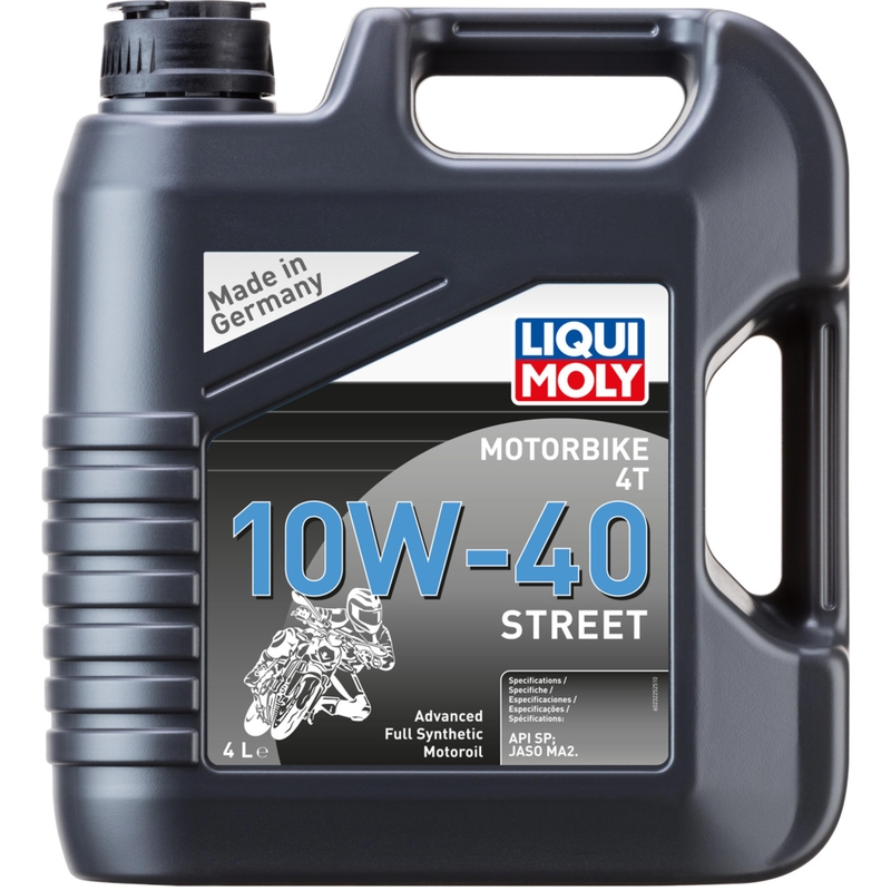 Huile moteur semi-synthétique LIQUI MOLY Motorcycle 4T 10W40 Street 4 l