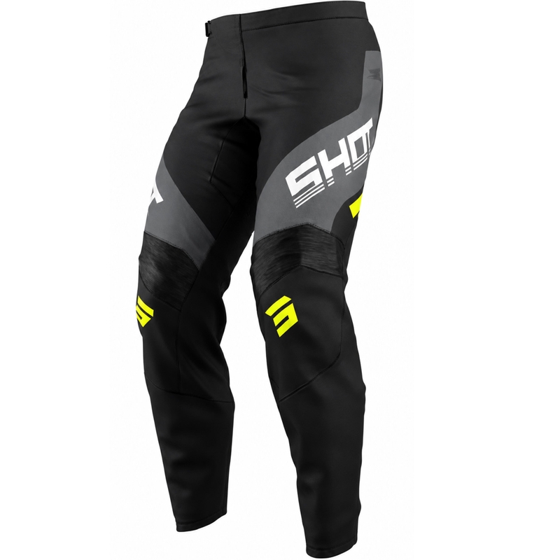 Pantalon de motocross enfant Shot Draw Struck gris