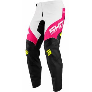 Pantalon de motocross enfant Shot Draw Struck rose