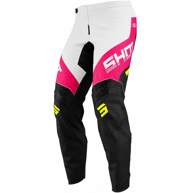 Pantalon de motocross enfant Shot Draw Struck rose