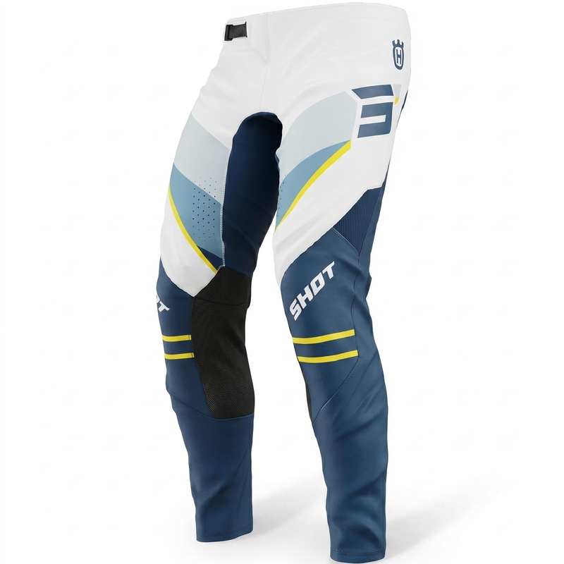 Pantalon de motocross Shot Aerolite HVA 27 bleu