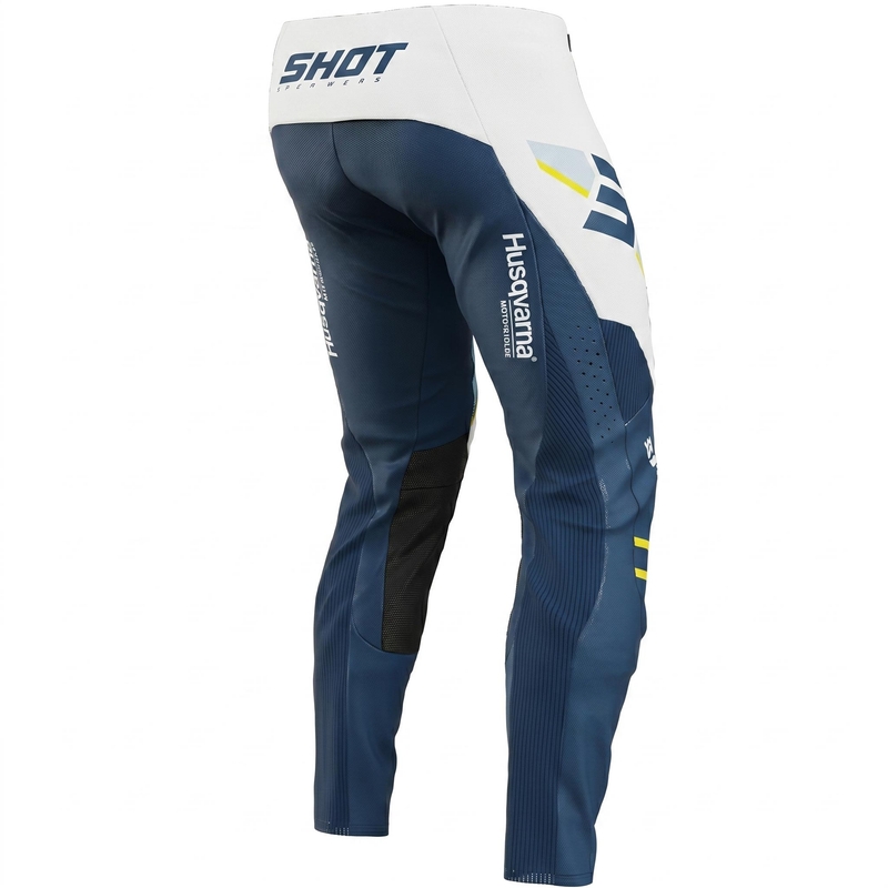 Pantalon de motocross Shot Aerolite HVA 27 bleu