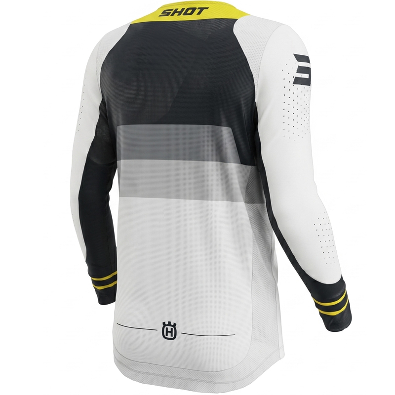 Maillot motocross Shot Aerolite HVA 27 noir