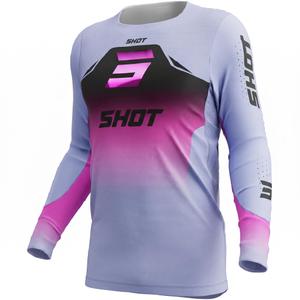 Maillot de motocross Shot Aerolite Phase violet