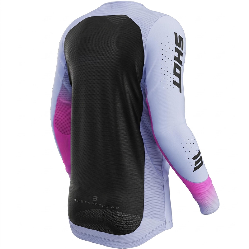 Maillot de motocross Shot Aerolite Phase violet