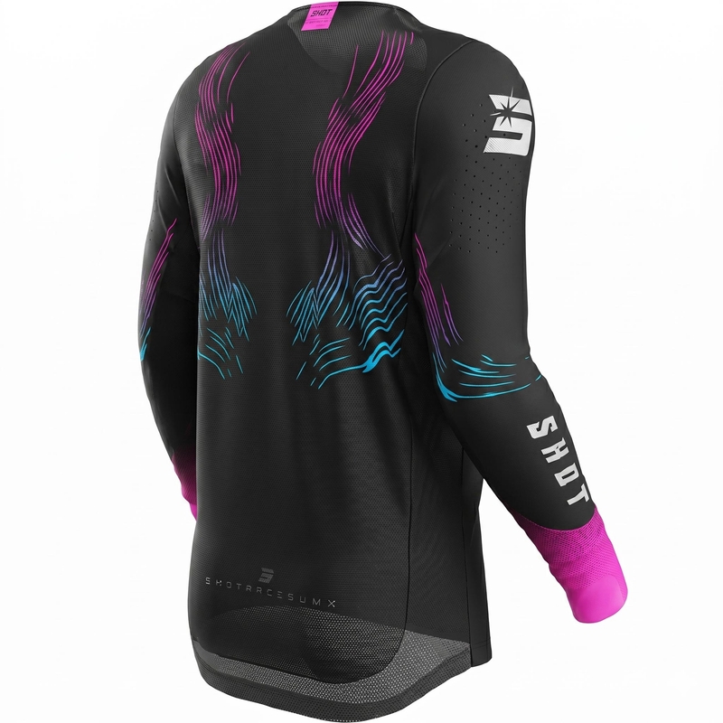 Maillot Motocross Shot Aerolite Volt Rose