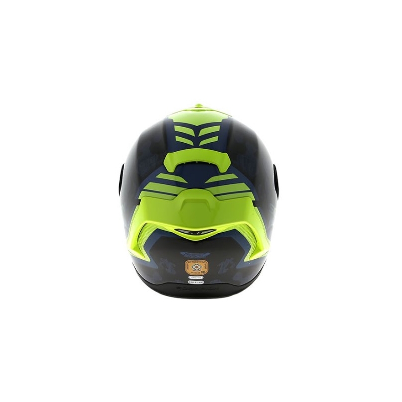 Integrální přilba Scorpion EXO-R1 Air Ogi černo-fluo žlutá výprodej