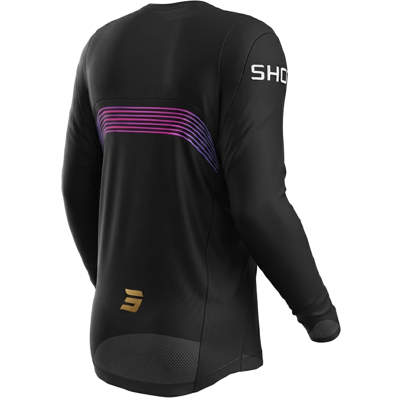 Maillot de motocross Shot Contact Kicker noir