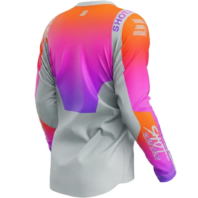 Maillot de motocross Shot Devo Montana violet