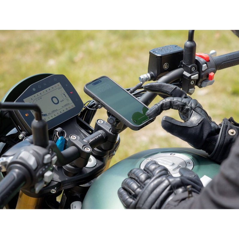 Support de téléphone Quad Lock® PRO pour guidon, noir