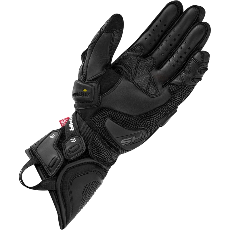 Gants de moto pour femmes Shima RS-3 noirs